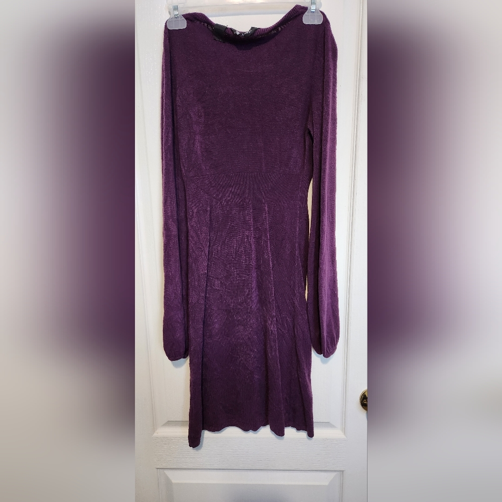 Purple sweater dress by urban heritage size M